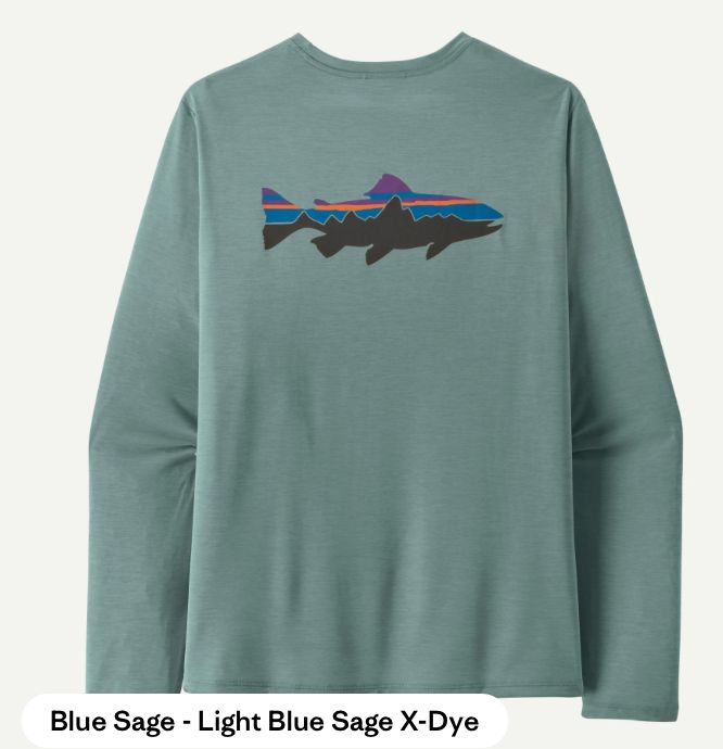 Patagonia M's L/S Cap Cool Daily Shirt-Fitz Roy Tr