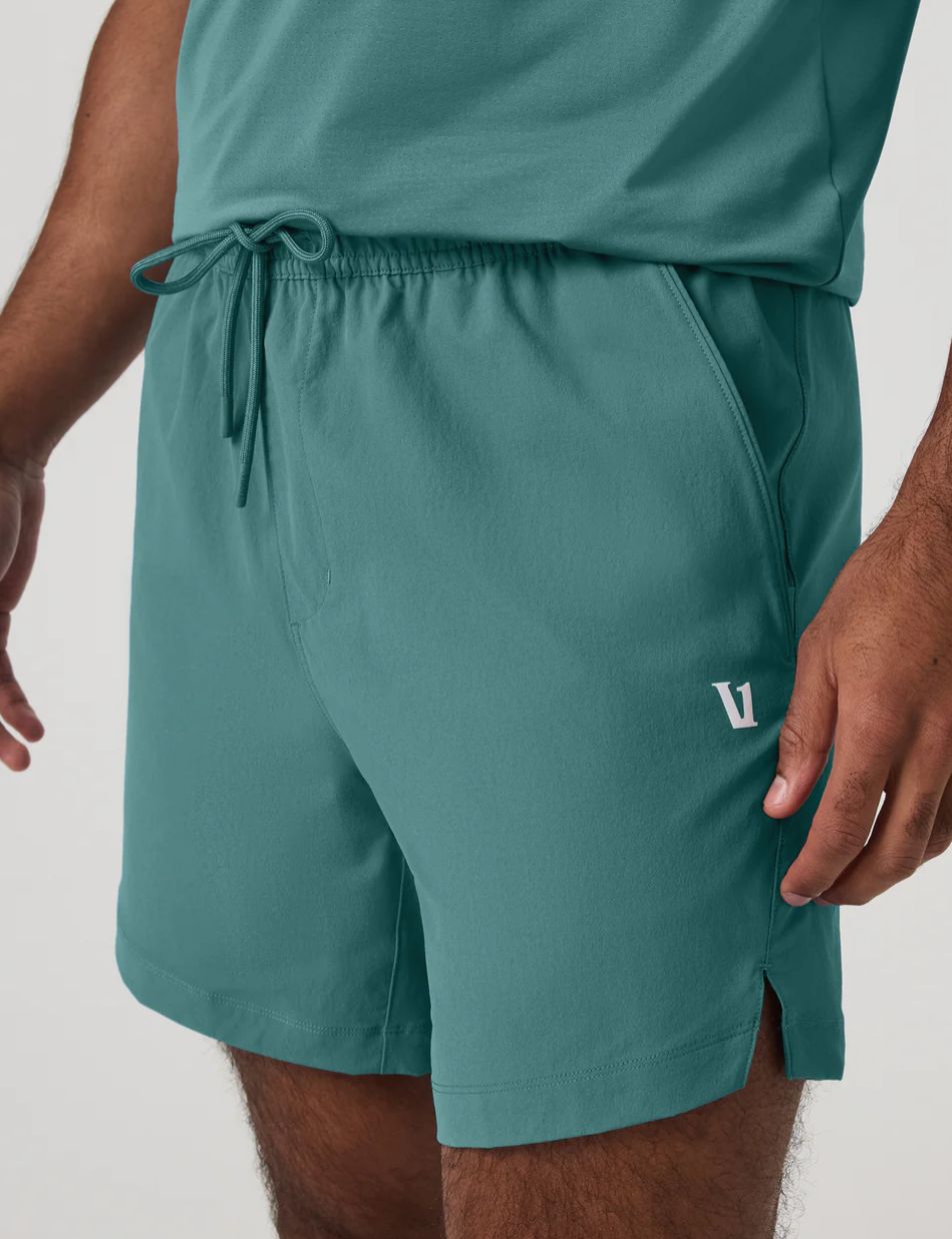 Vuori M's Crosscourt Short Unlined 7"