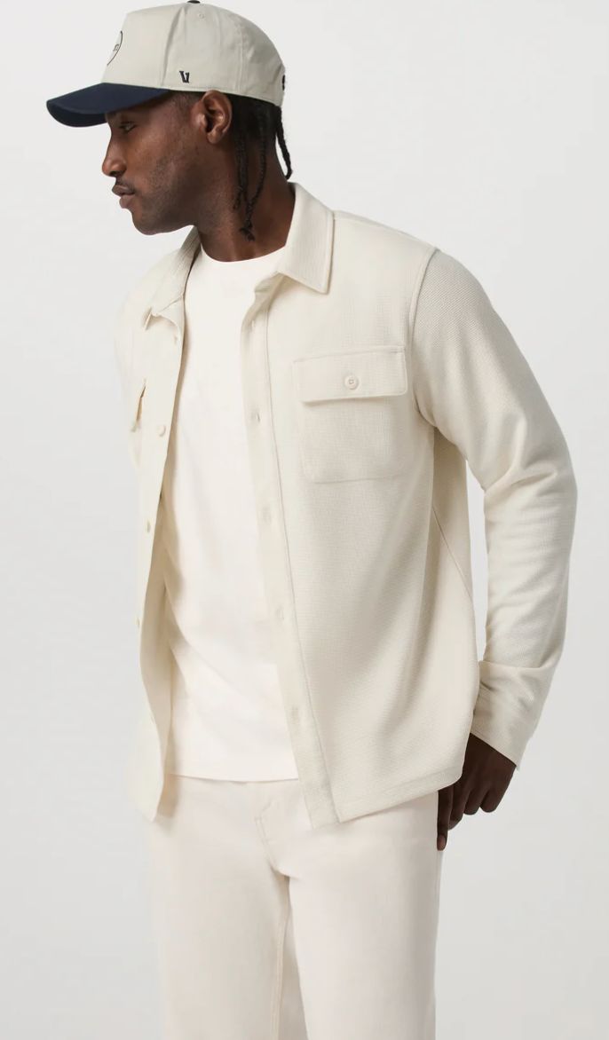 Vuori M's Waffle Shirt Jacket