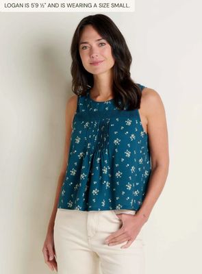 Toad &amp; Co. W's Manzana Pin Tuck Tank