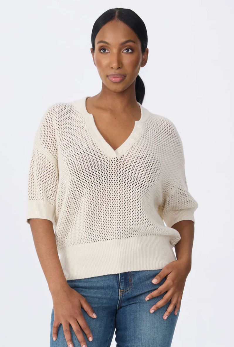 Krimson & Klover Tansy Henley Pointelle Krimson & Klover Tansy Henley Pointelle