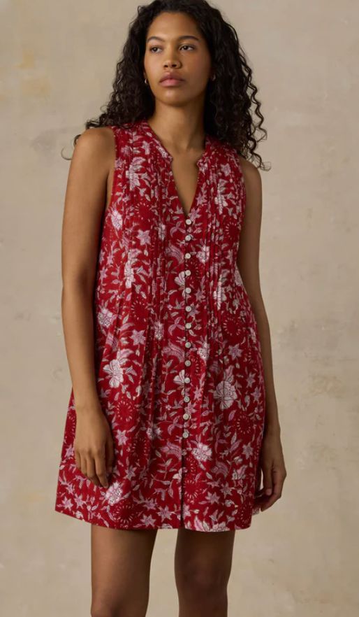Faherty Voile Devin Dress