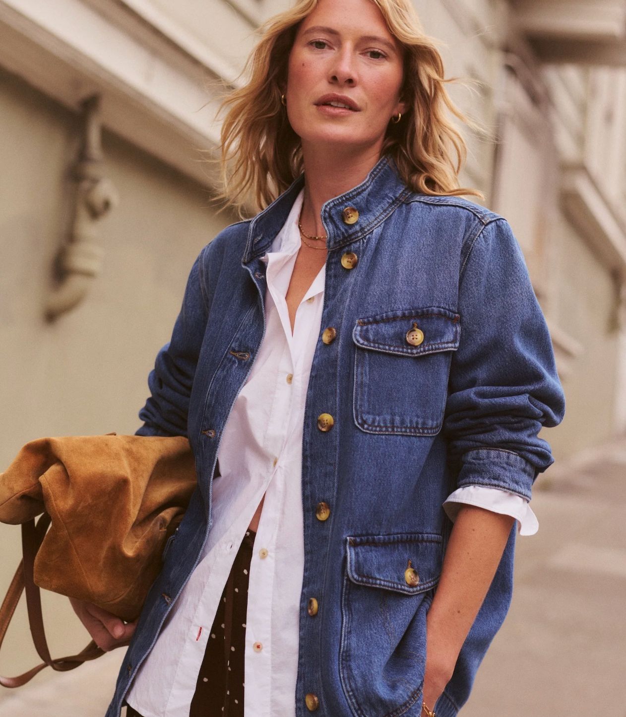 Marine Layer W's Blake Denim Utility Jacket