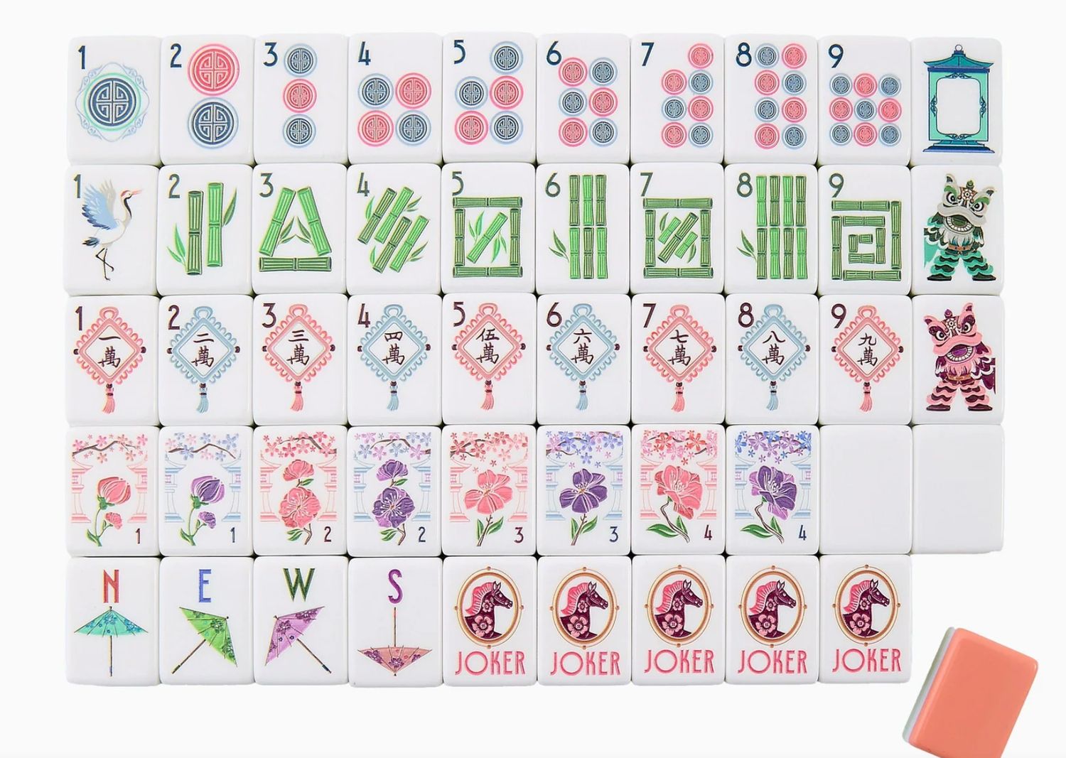 Oh My Mahjong Tiles