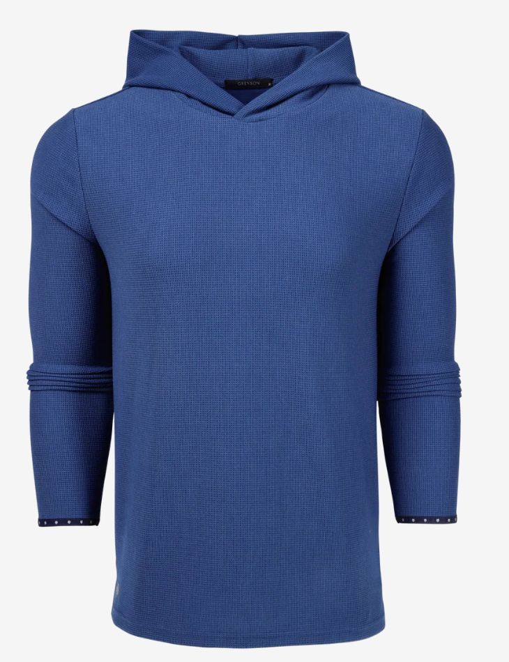 Greyson M's Saratoga Waffle Stitch Sweater Polo