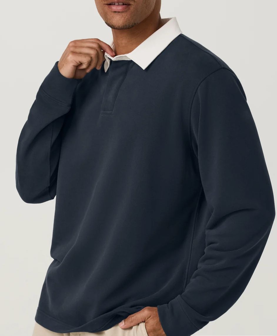 Vuori M's L/S Cypress Rugby