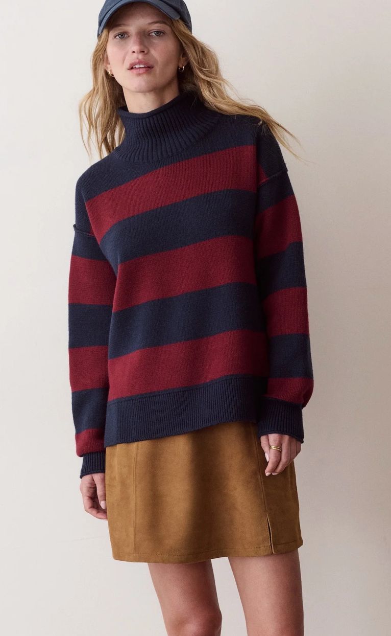 Marine Layer W's Maggie Rollneck Sweater Marine Layer W's Maggie Rollneck Sweater