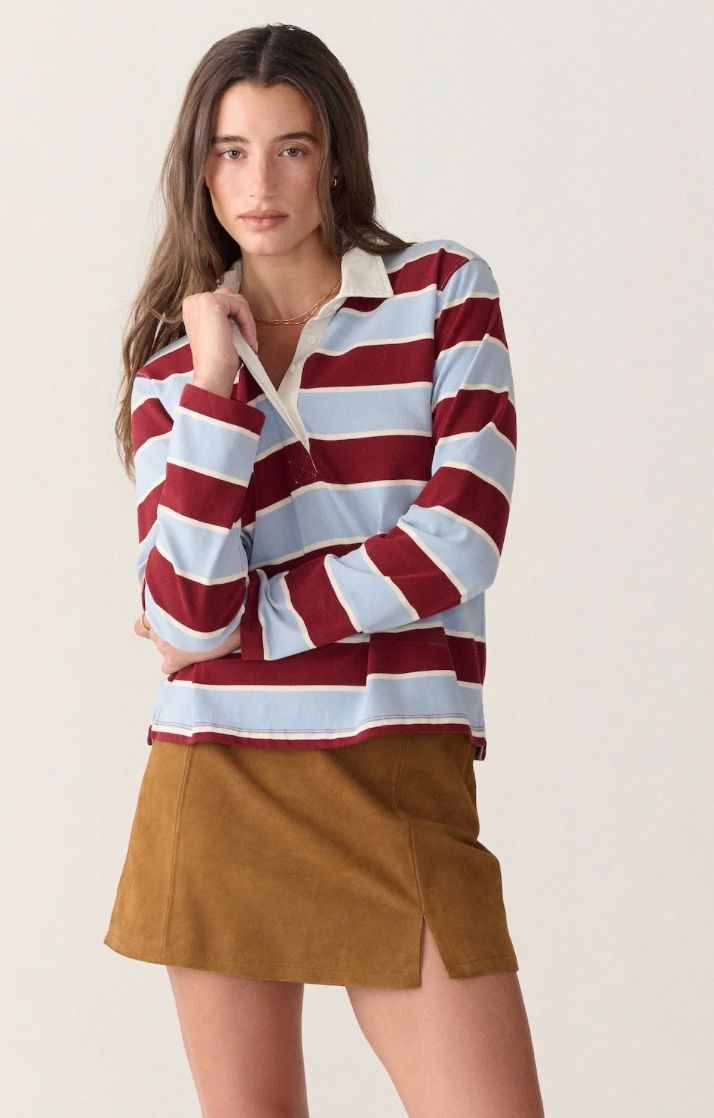 Marine Layer W's Miracle Jersey Rugby Polo