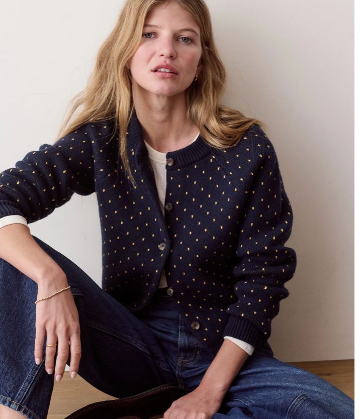 Marine Layer W's Iris Crewneck Cardigan