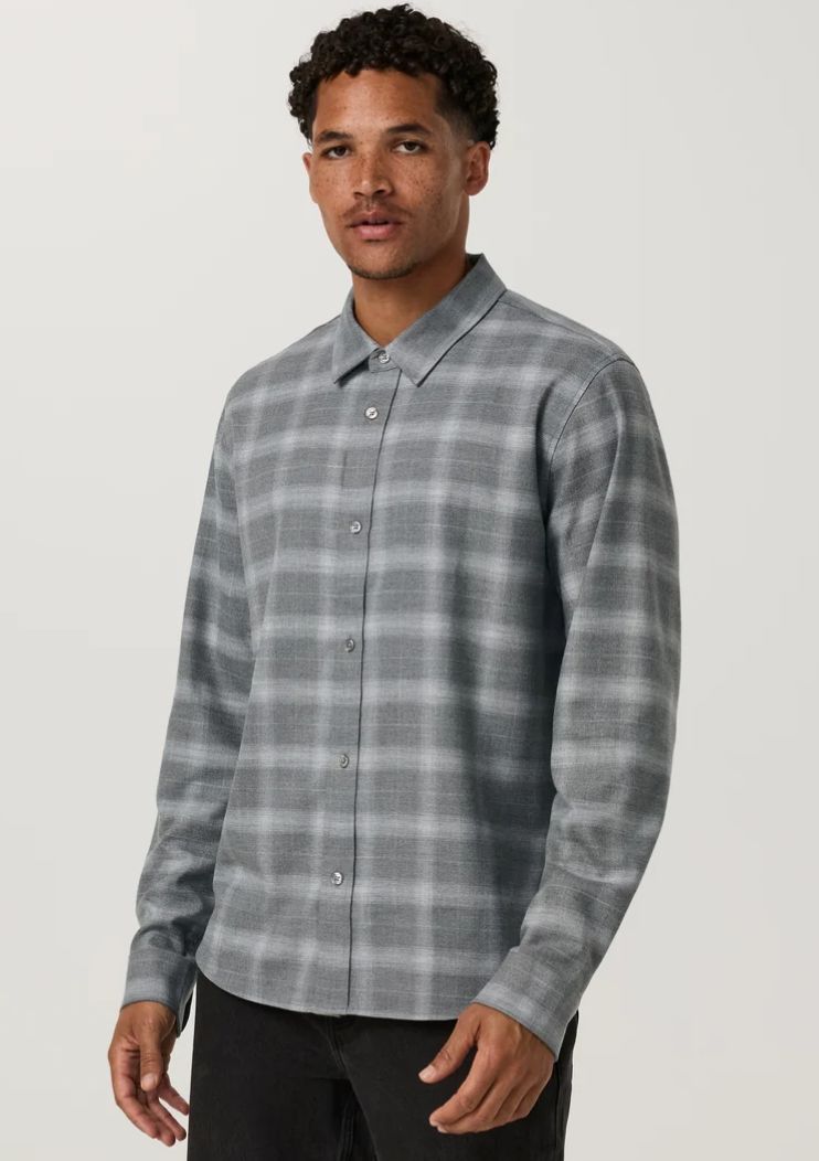 Vuori M's L/S Midweight Flannel Shirt