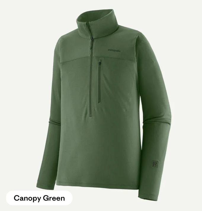 Patagonia M's R1 Ultralight 1/2 Zip