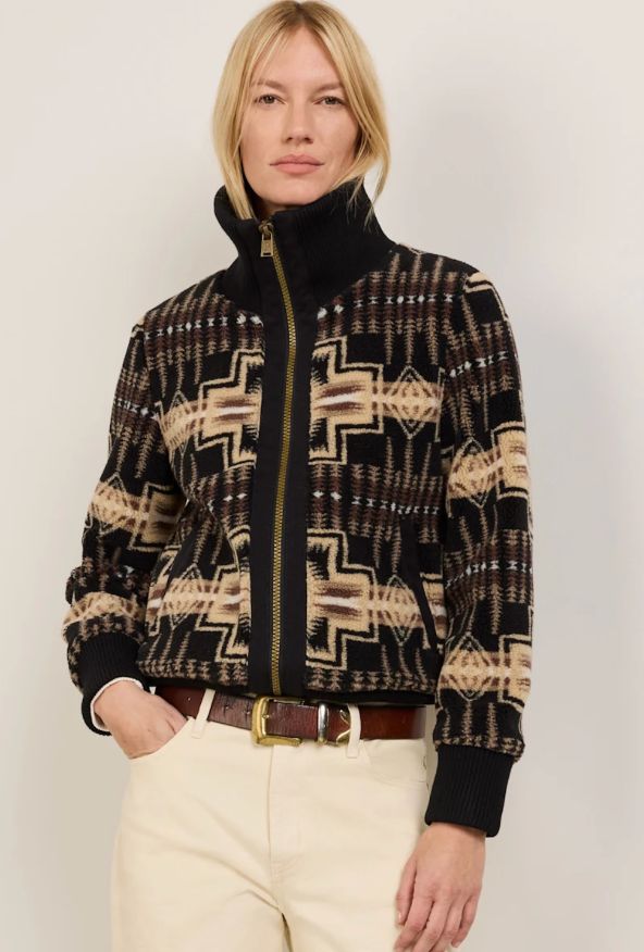 Pendleton W's Foxglove Fleece Bomber