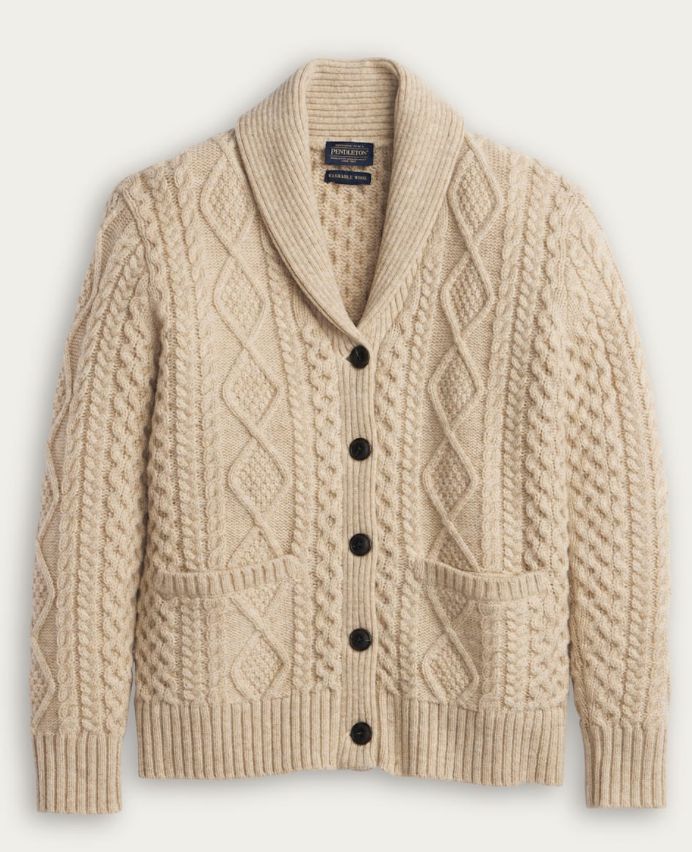Pendleton W's Fisherman Cardigan