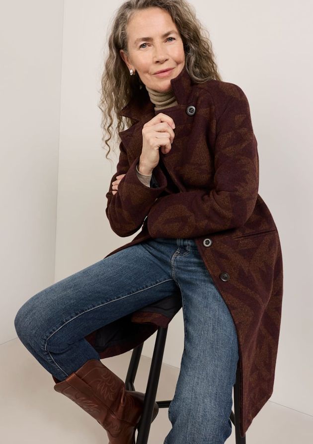 Pendleton W's Jacquard Overcoat