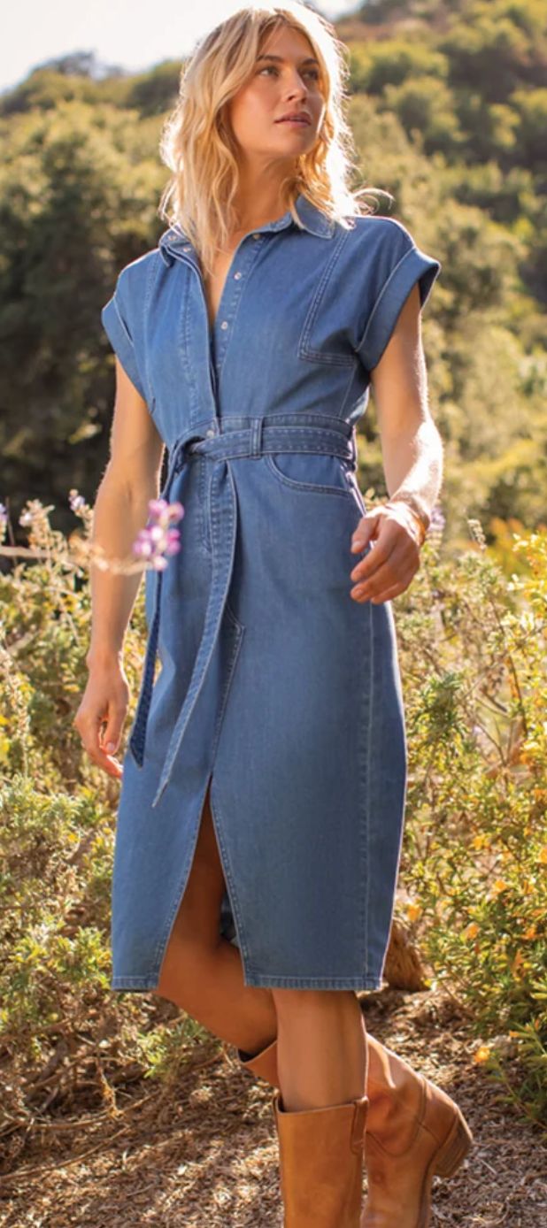 Carve Franny Lightweight Denim Dress