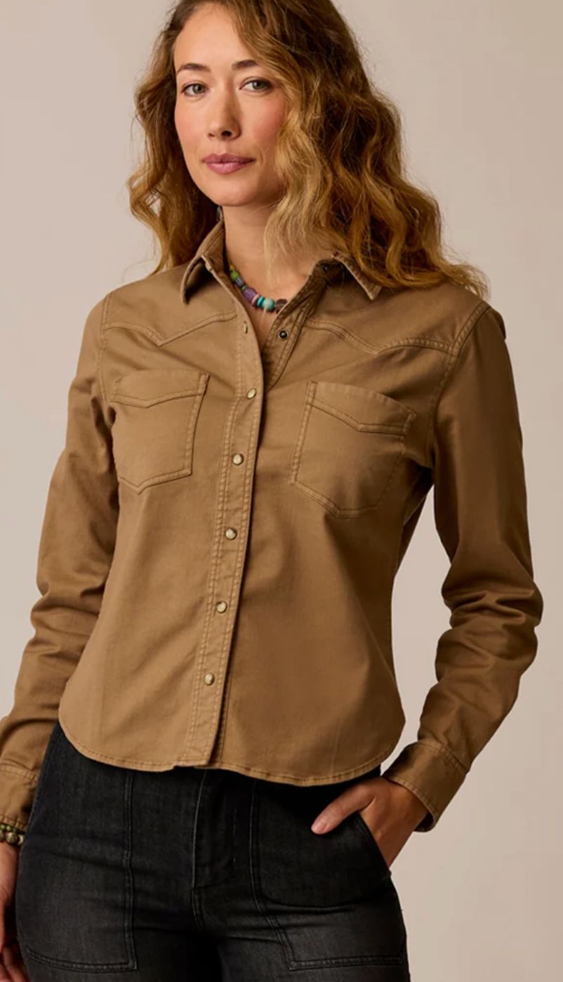 Carve Willow Woven Top