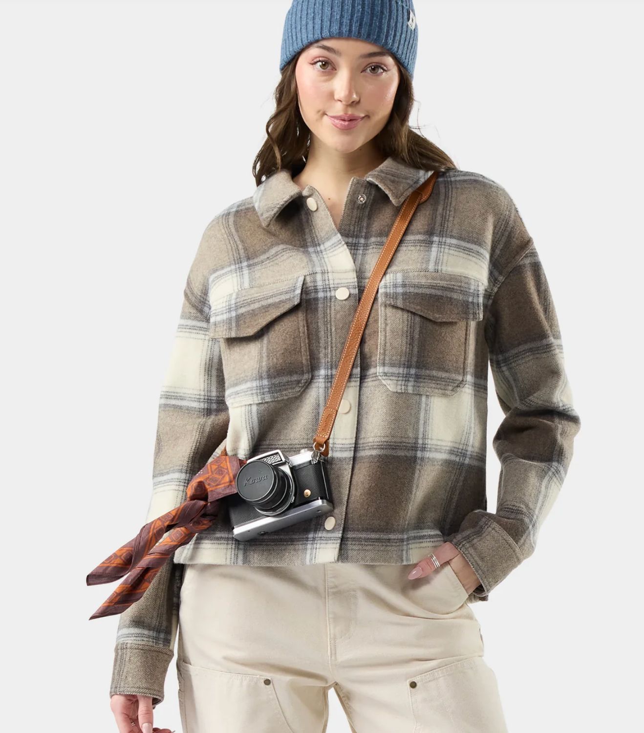 Smartwool W's Anchor Line Cropped Shirt Jacket