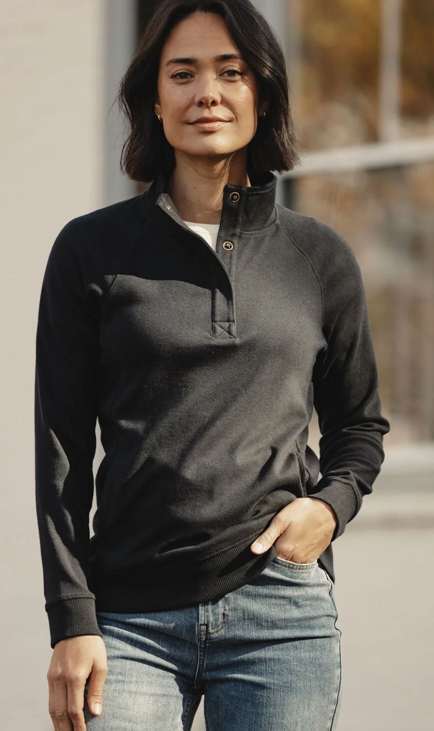 The Normal Brand W's Puremeso Weekend Snap Pullov