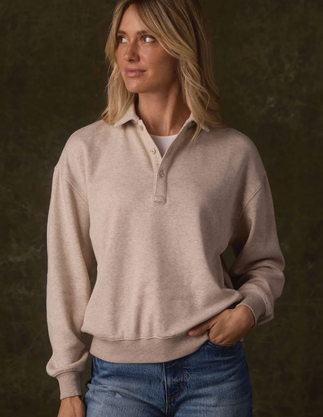 The Normal Brand W's Fleece Puremeso Polo Popover