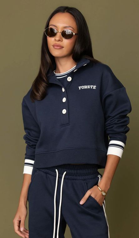 Fore-Te Varsity Funnel Neck Sweatshirt