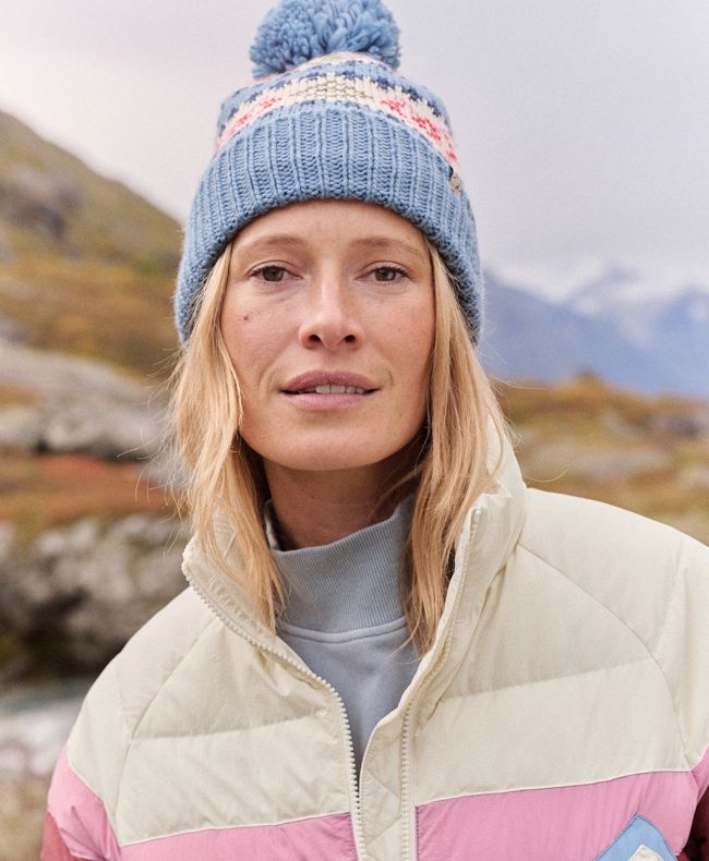 Marine Layer W's Fair Isle Pom Beanie
