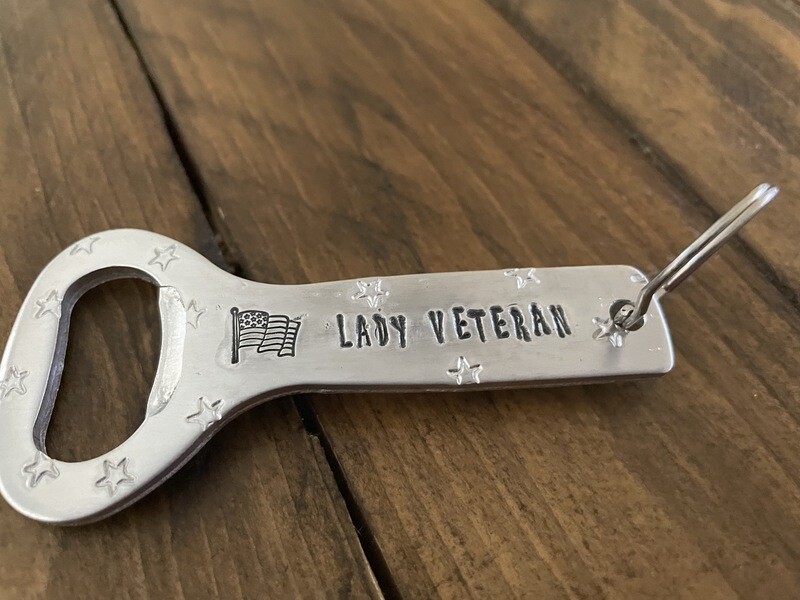 Lady Veteran: Bottle Opener | Women Veterans Alliance