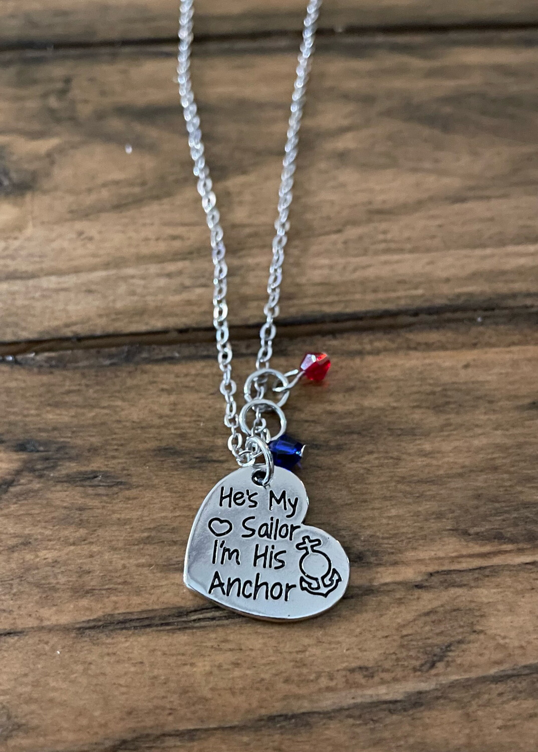 Necklace He’s My Sailor I’m His Anchor