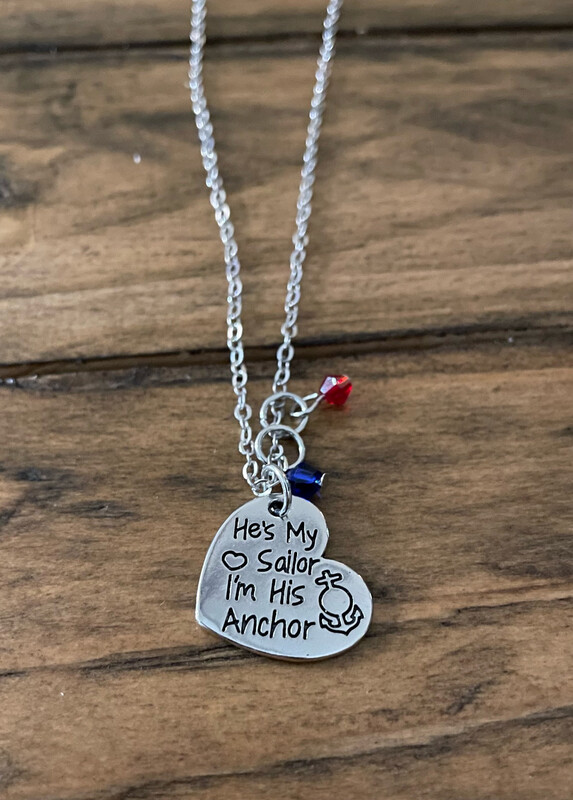 Necklace He’s My Sailor I’m His Anchor
