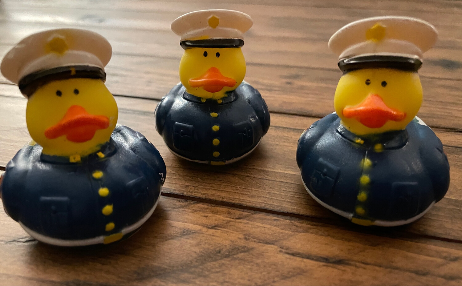 Marine rubber store duck