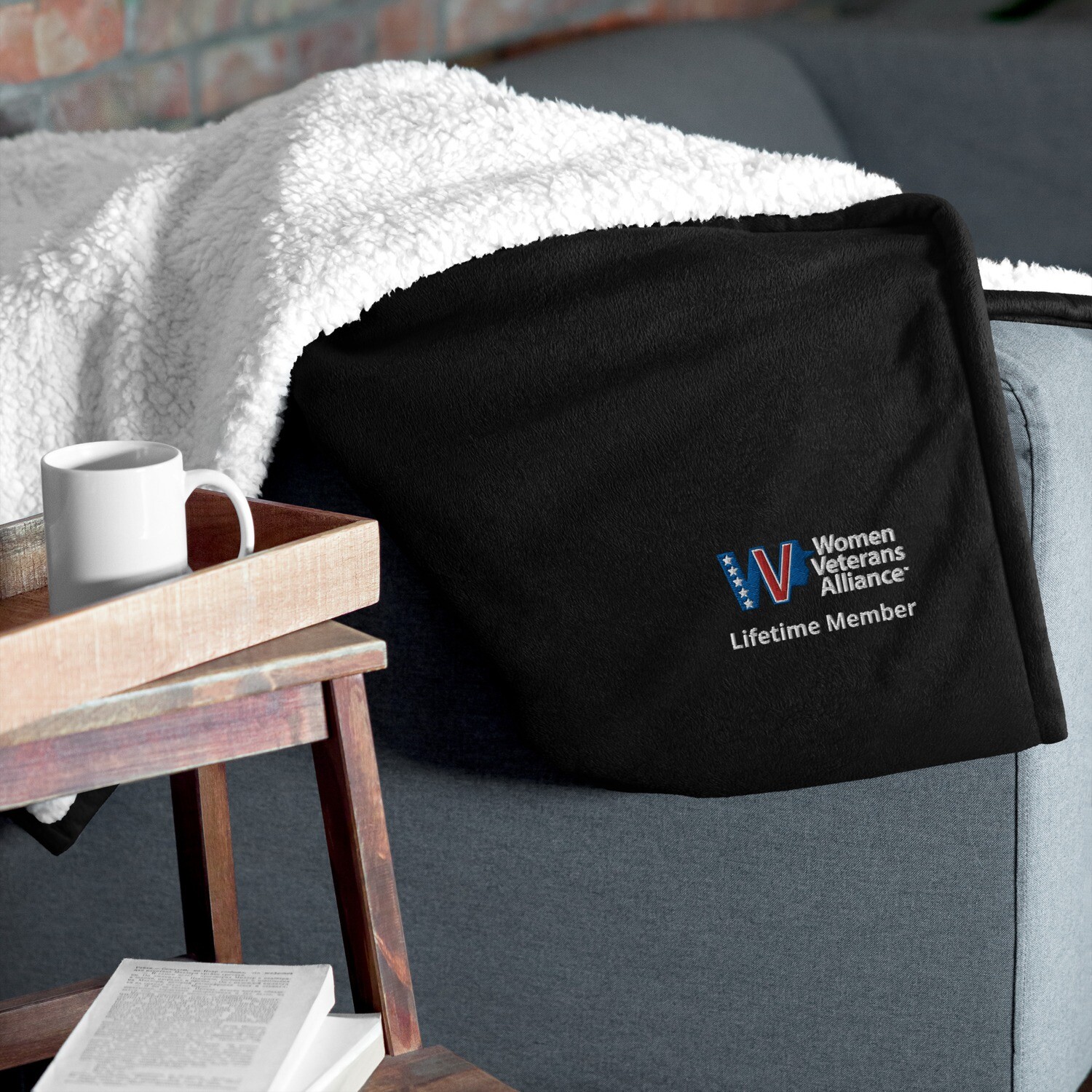 WVA Lifetime Member Premium Sherpa Blanket