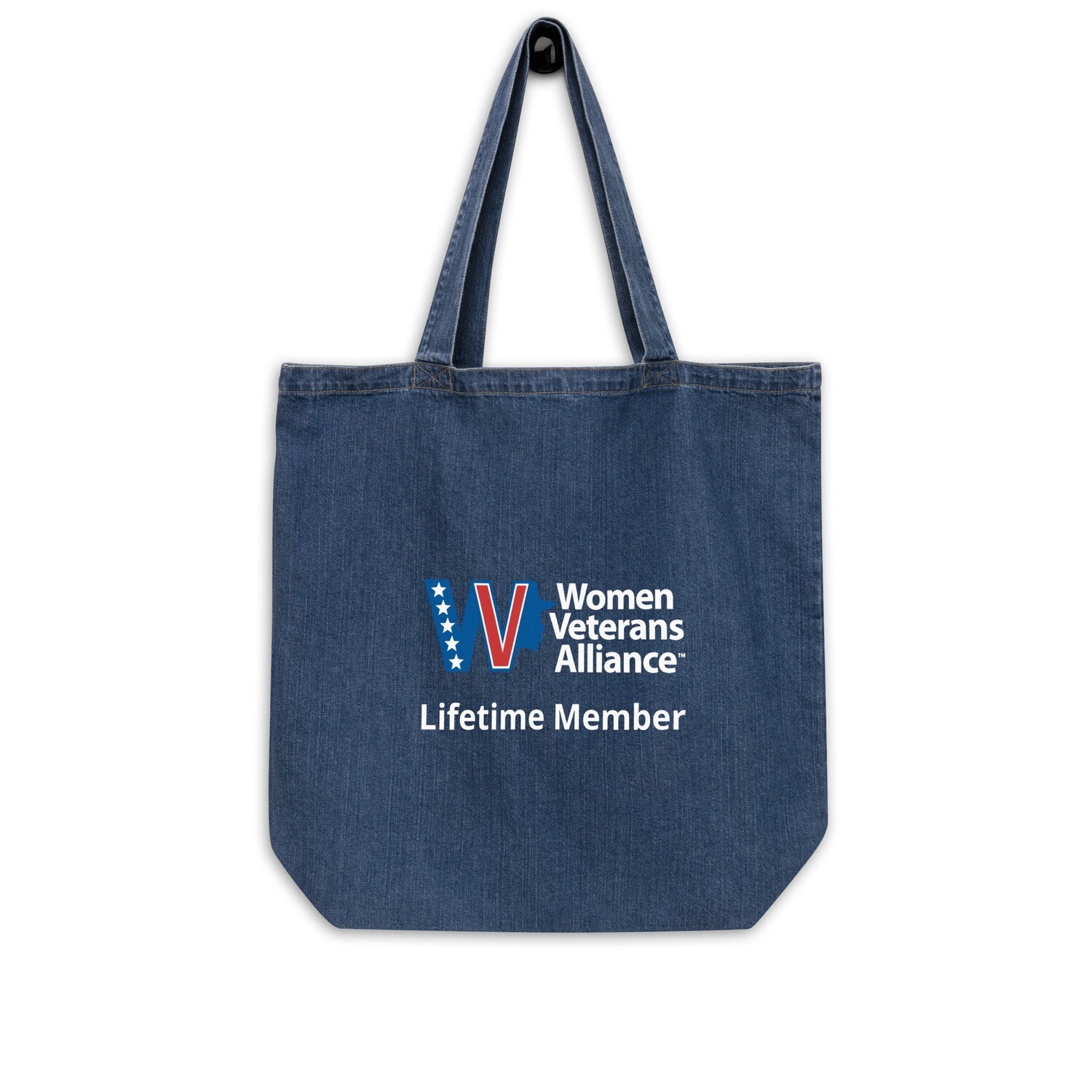 WVA Lifetime Member Organic Denim Tote Bag