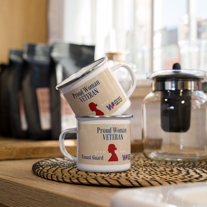 Coast Guard Enamel Mug