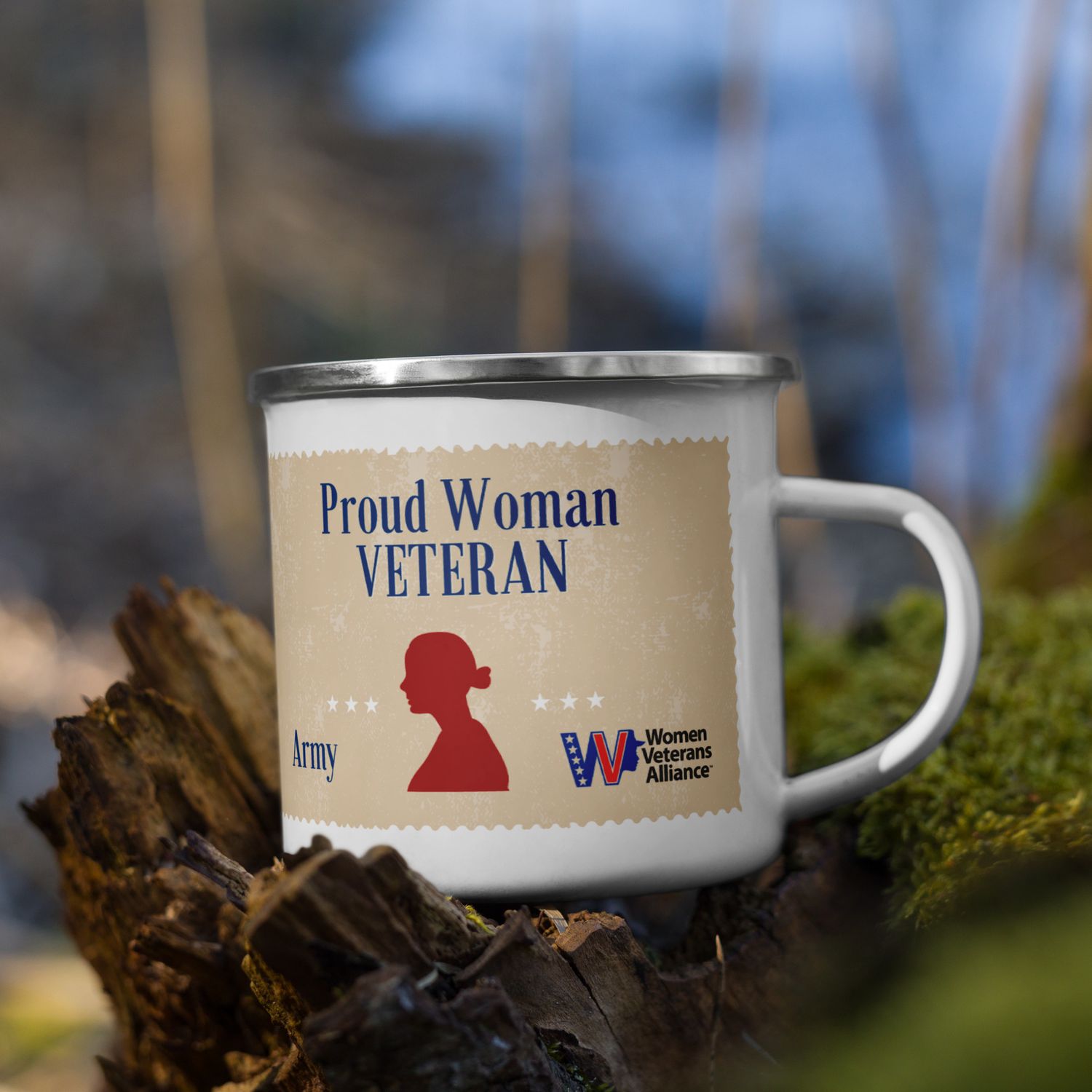 Army Enamel Mug