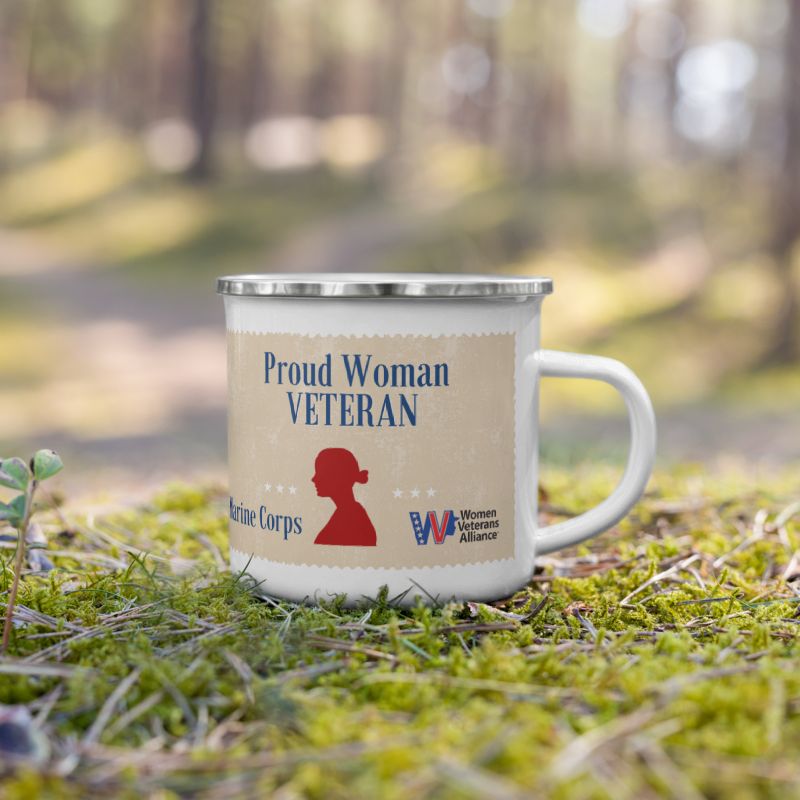 Marine Corps Enamel Mug