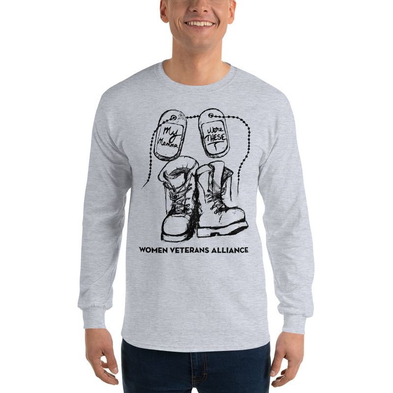 My Momma Wore These Men’s Long Sleeve Shirt