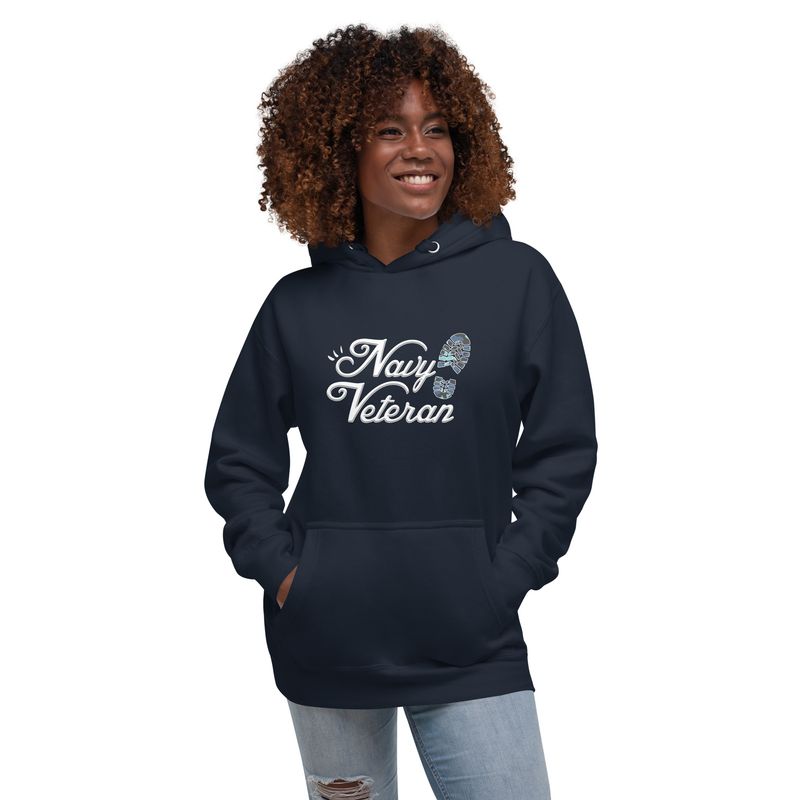 Navy Veteran Unisex Hoodie