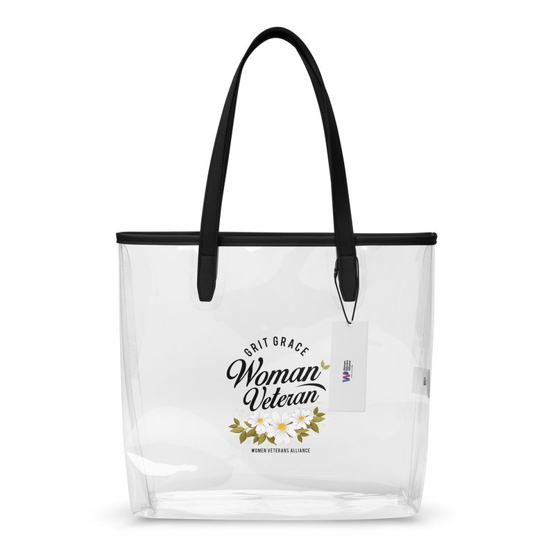 Grit Grace Clear tote bag