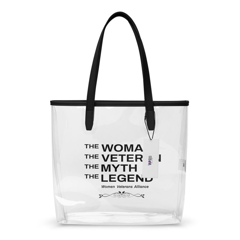 The LEGEND Clear tote bag