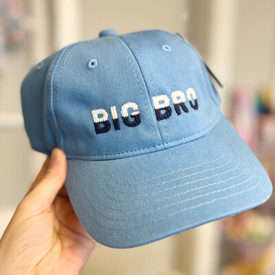 Big Bro Hat In Light Blue