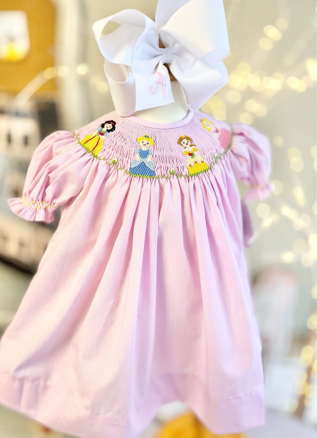 Smocked Princess Dress