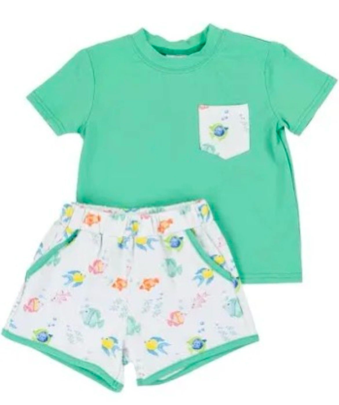 Fishy Fish Short Set