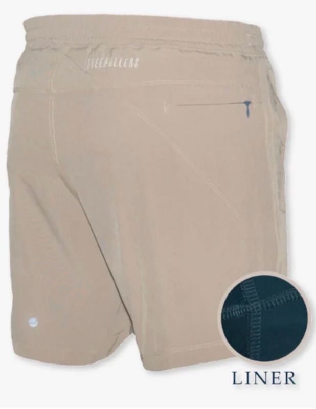 354 Freeballers Sport Shorts In Khaki
