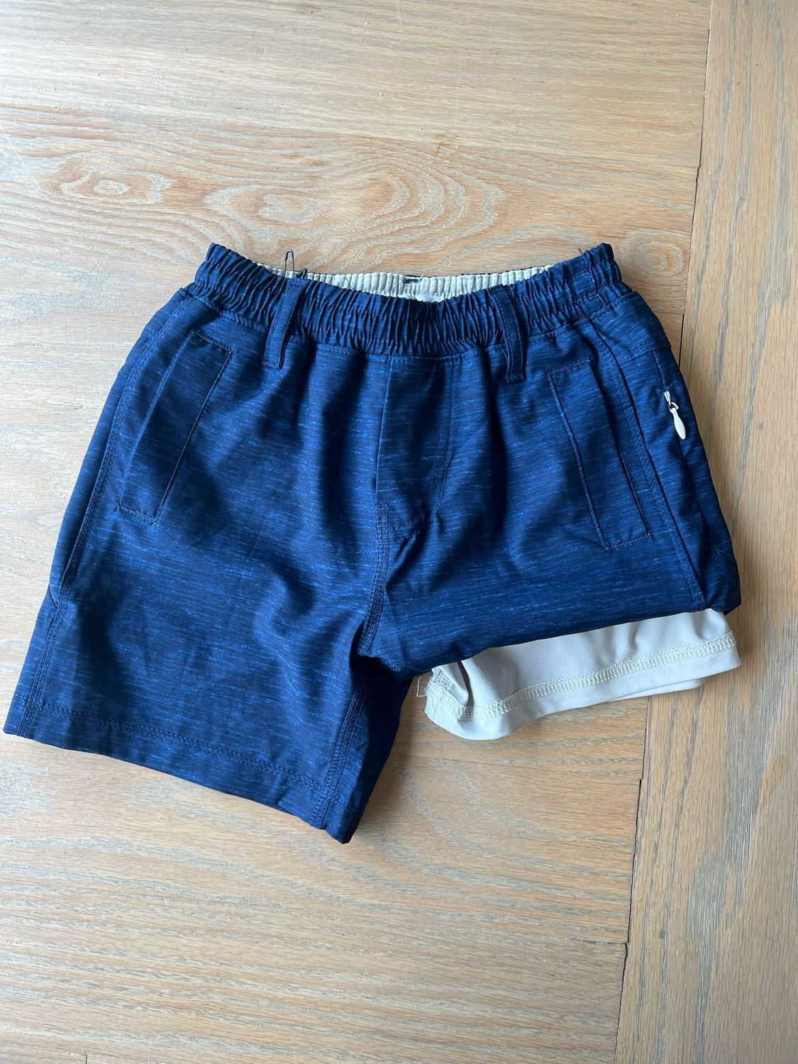 Freeballers Sport Shorts In Heather Navy