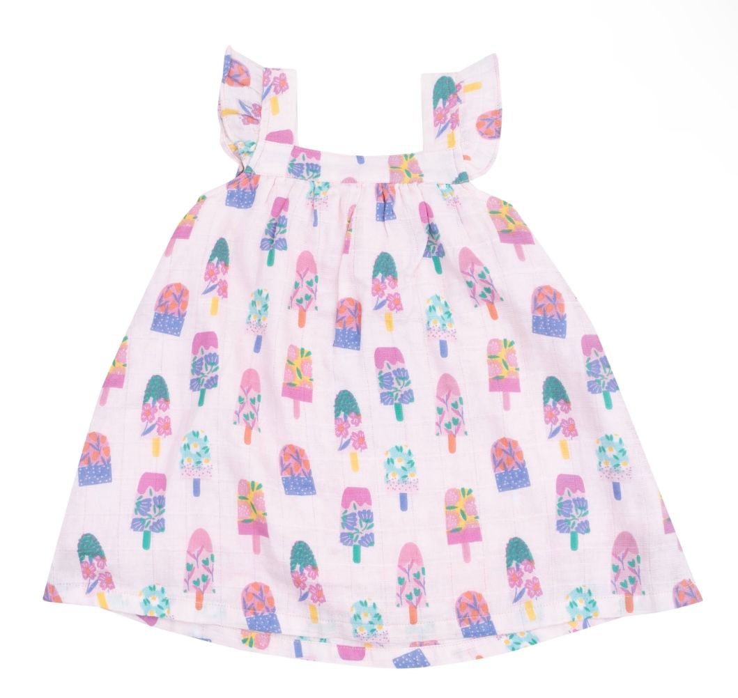 297 Floral Popsicles Sundress