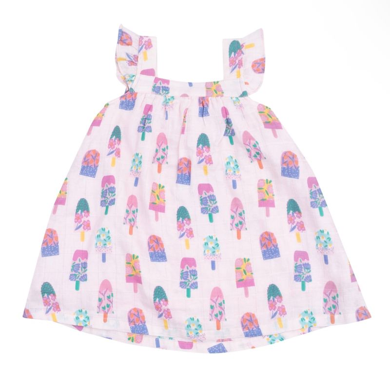 297 Floral Popsicles Sundress