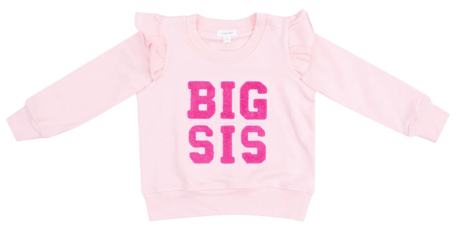 201 Big Sis Ruffle Sweatshirt