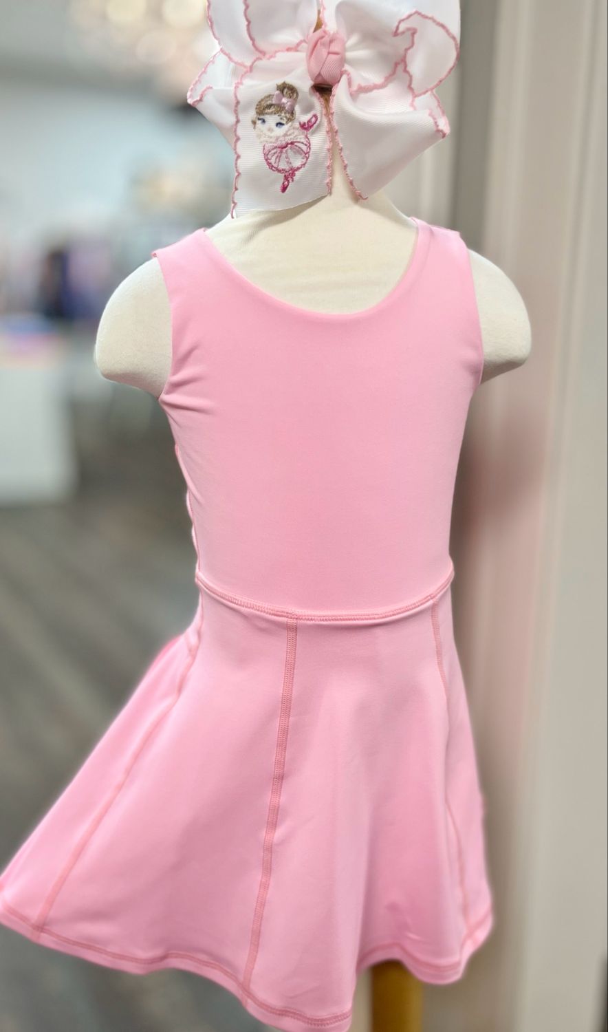 Bubblegum Pink Athletic Dress