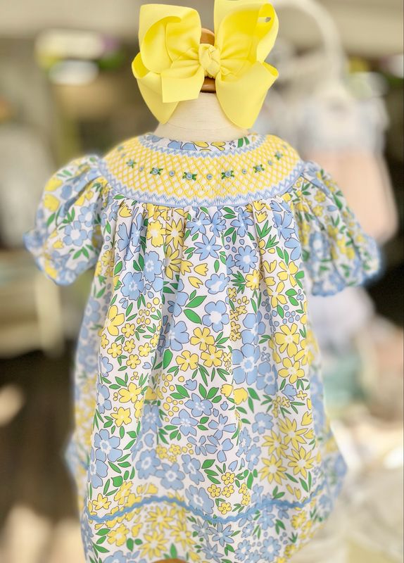 Georgiana Smocked Dress