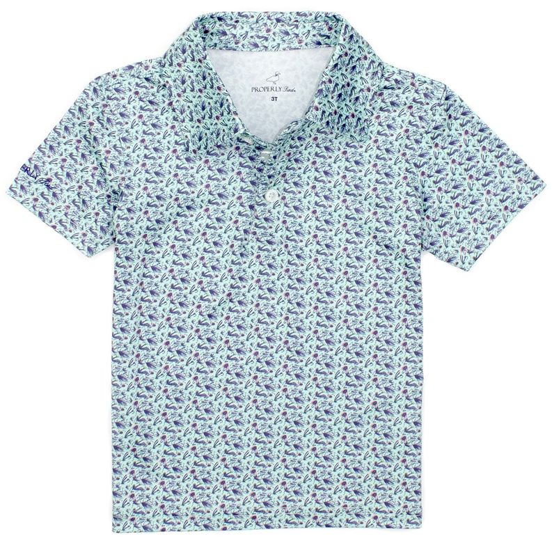 Properly Tied Stay Fly Inlet Polo