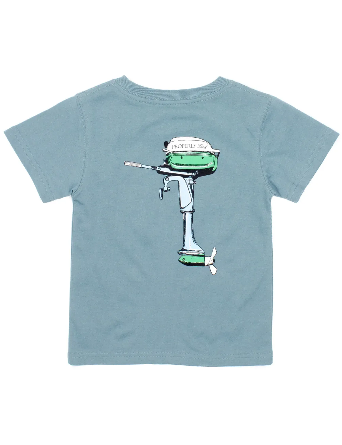 Properly Tied Boat Motor Tee